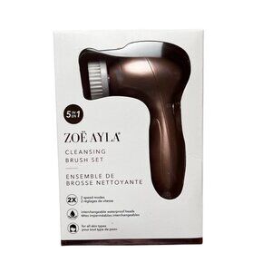 Zoe Ayla Skincare New 5 in 1 Cleansing Brush New